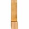 Ekena Millwork Portland Rough Sawn Timber Gable Bracket, Western Red Cedar, 60"W x 27"H x 6"D x 6"F, 11/12 Pitch GBW060X27X0606POR00RWR - alternate 2